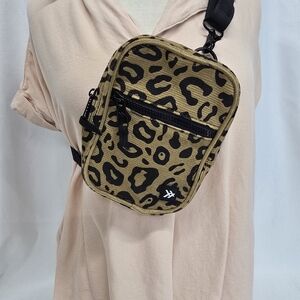 Leopard Print Key & Card Holder